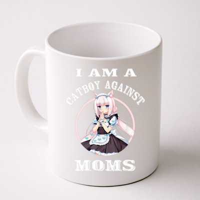 I'm A Cat Against Moms Funny Anime Otaku Japanese Coffee Mug