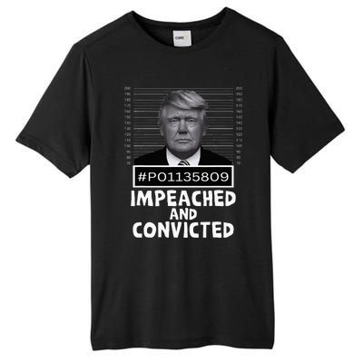 Impeached And Convicted Felon 45 Tall Fusion ChromaSoft Performance T-Shirt