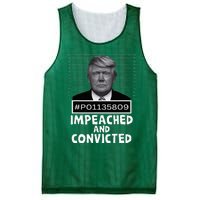 Impeached And Convicted Felon 45 Mesh Reversible Basketball Jersey Tank