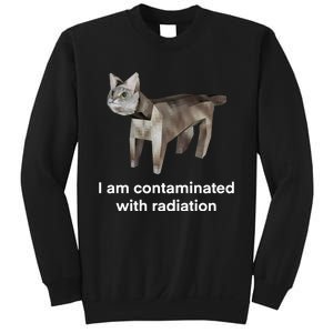 I Am Contaminated Funny Cat Meme Sweatshirt