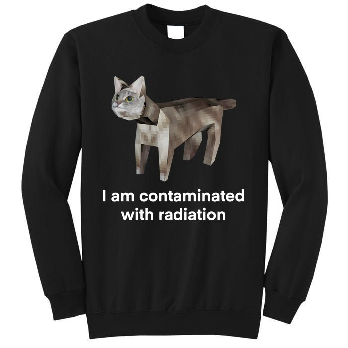 I Am Contaminated Funny Cat Meme Sweatshirt