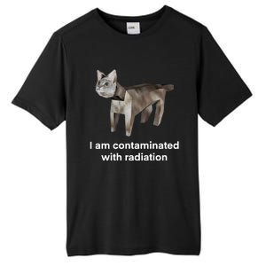 I Am Contaminated Funny Cat Meme Tall Fusion ChromaSoft Performance T-Shirt