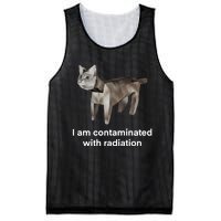 I Am Contaminated Funny Cat Meme Mesh Reversible Basketball Jersey Tank