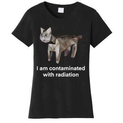 I Am Contaminated Funny Cat Meme Women's T-Shirt