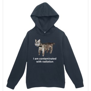 I Am Contaminated Funny Cat Meme Urban Pullover Hoodie