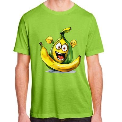 IM A Crazy Banana Costume Halloween Yellow Funny Adult ChromaSoft Performance T-Shirt