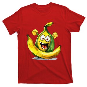 IM A Crazy Banana Costume Halloween Yellow Funny T-Shirt