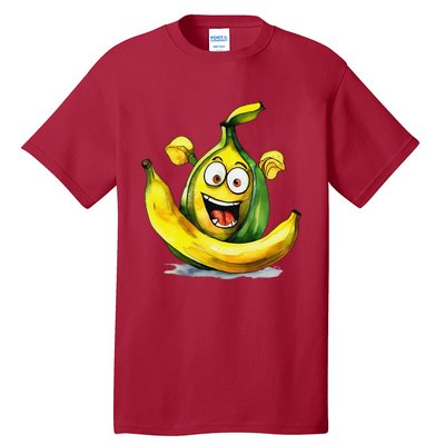 IM A Crazy Banana Costume Halloween Yellow Funny Tall T-Shirt