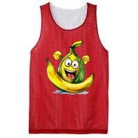 IM A Crazy Banana Costume Halloween Yellow Funny Mesh Reversible Basketball Jersey Tank