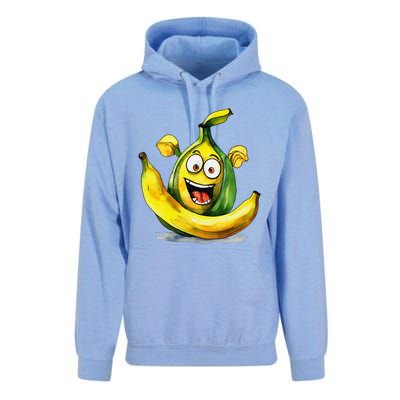 IM A Crazy Banana Costume Halloween Yellow Funny Unisex Surf Hoodie