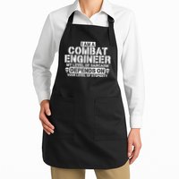 Im A Combat Engineer Funny Combat Engineering Apron