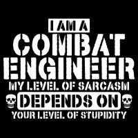 Im A Combat Engineer Funny Combat Engineering Impact Tech Backpack