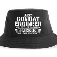 Im A Combat Engineer Funny Combat Engineering Sustainable Bucket Hat