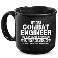 Im A Combat Engineer Funny Combat Engineering 15oz Campfire Ceramic Mug