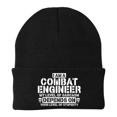 Im A Combat Engineer Funny Combat Engineering Beanie