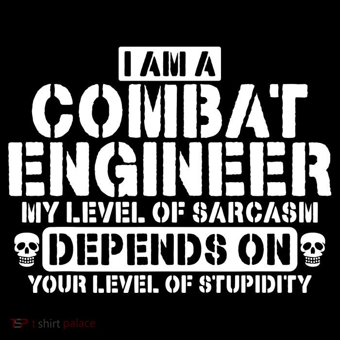 Im A Combat Engineer Funny Combat Engineering Drawstring Bag