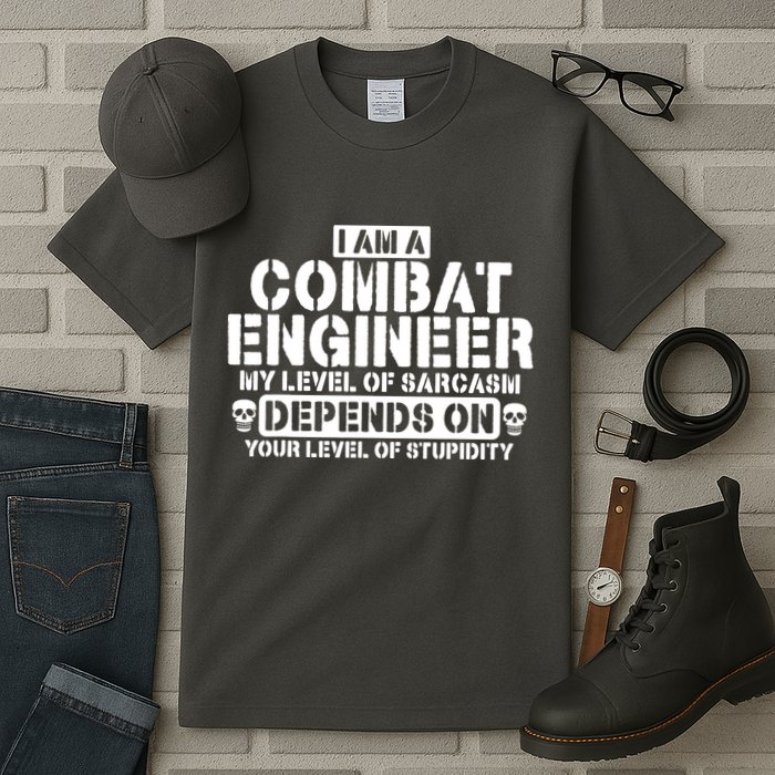 Im A Combat Engineer Funny Combat Engineering Tall T-Shirt
