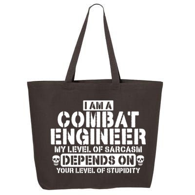 Im A Combat Engineer Funny Combat Engineering 25L Jumbo Tote