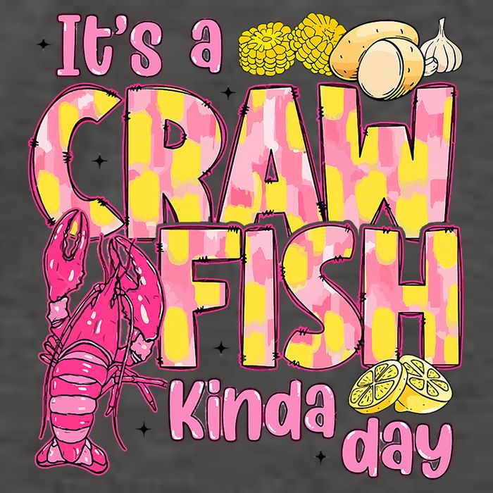 It's A CrawFish Kinda Day Crawfish Funny Louisiana Seafood Vector Backpack