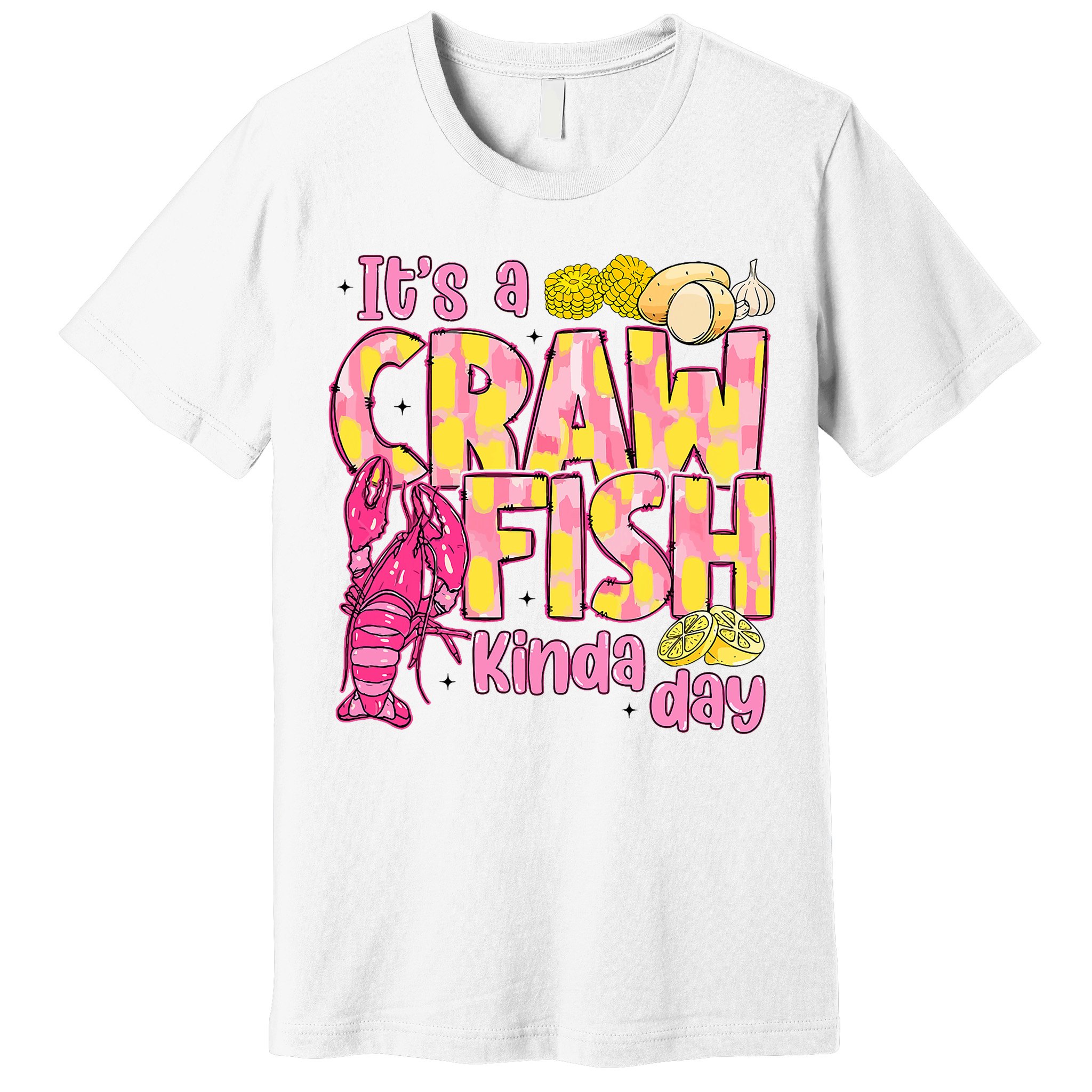 It's A CrawFish Kinda Day Crawfish Funny Louisiana Seafood Premium T-Shirt
