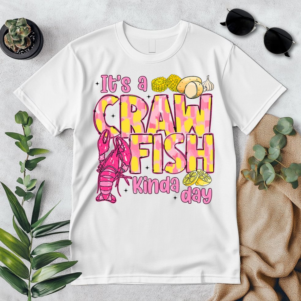 It's A CrawFish Kinda Day Crawfish Funny Louisiana Seafood Premium T-Shirt