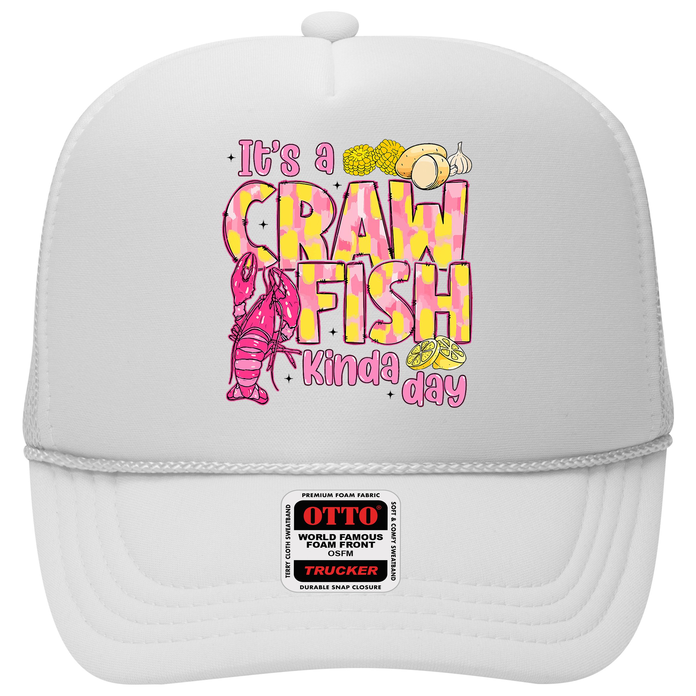 It's A CrawFish Kinda Day Crawfish Funny Louisiana Seafood Hat