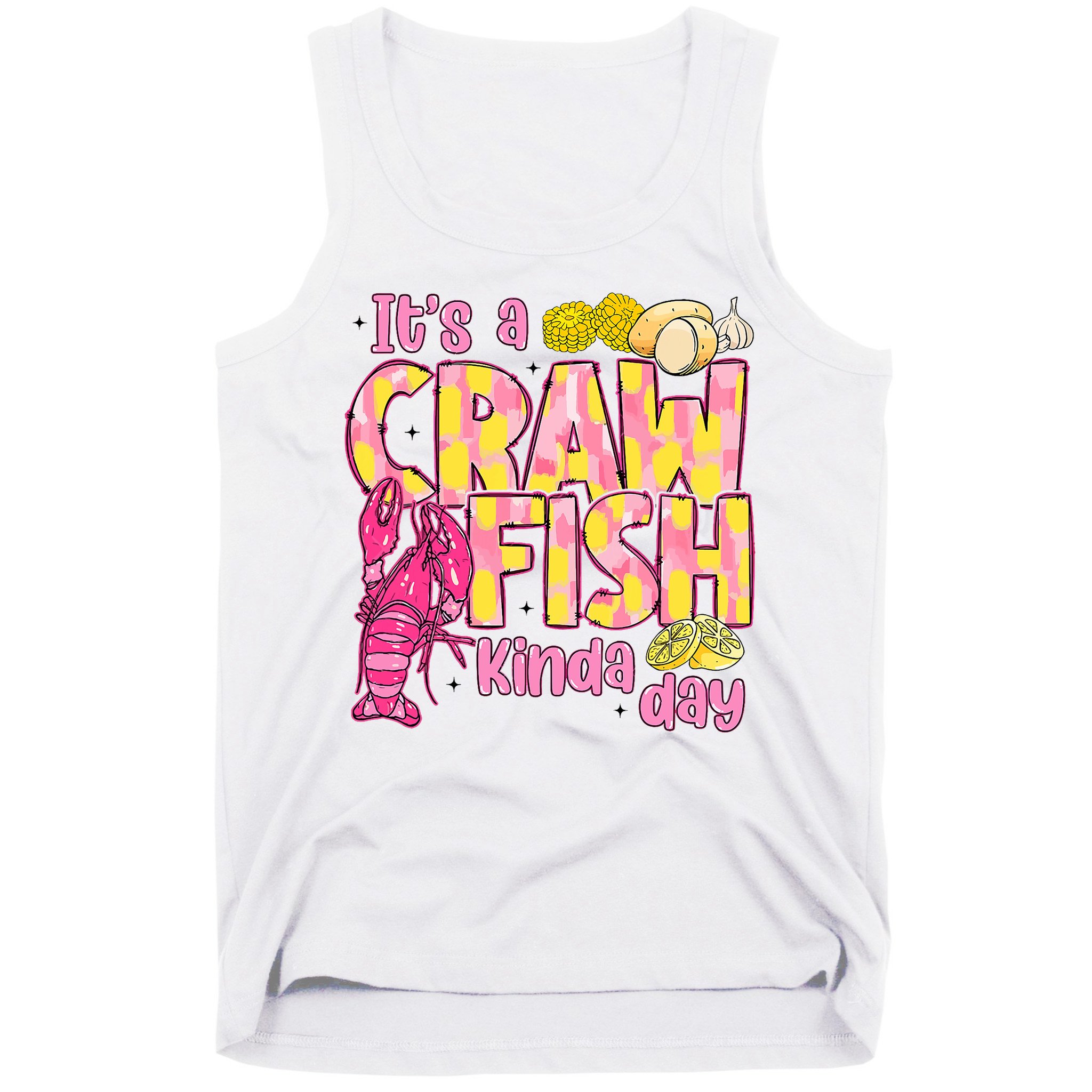 It's A CrawFish Kinda Day Crawfish Funny Louisiana Seafood Tank Top