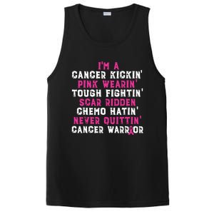 Im A Cancer Kickin Pink Wearin Tough Fightin PosiCharge Competitor Tank