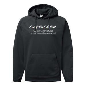 It's A Capricorn Thing You Wouldn't Understand Performance Fleece Hoodie