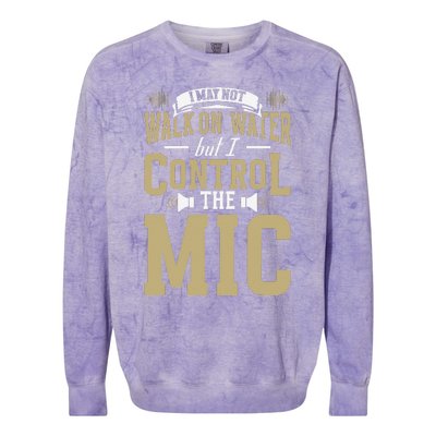 IM A Church Sound Guy Recording Engineer Colorblast Crewneck Sweatshirt