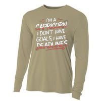 IM A Capricorn I Don’T Have Goals I Have Deadlines Cooling Performance Long Sleeve Crew