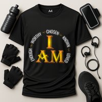 I Am Chosen Enough Worthy Known Loved Christian Religous Cooling Performance Crew T-Shirt