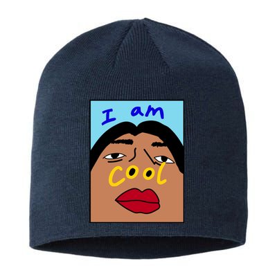 I Am Cool Nostrils Meme Sustainable Beanie