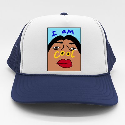 I Am Cool Nostrils Meme Trucker Hat