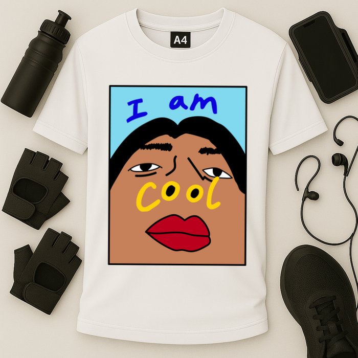 I Am Cool Nostrils Meme Cooling Performance Crew T-Shirt