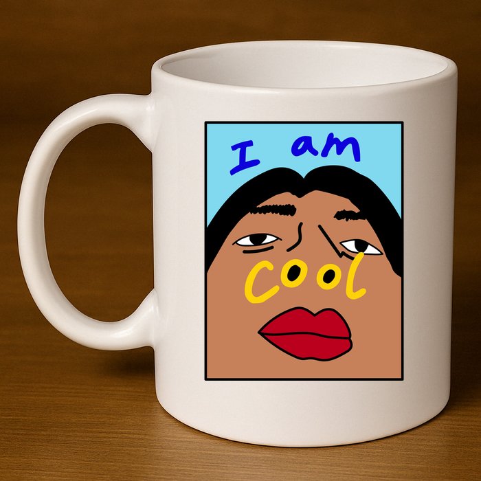 I Am Cool Nostrils Meme 11oz C Handle Ceramic Mug