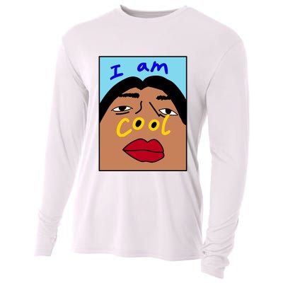 I Am Cool Nostrils Meme Cooling Performance Long Sleeve Crew