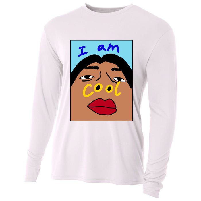 I Am Cool Nostrils Meme Cooling Performance Long Sleeve Crew