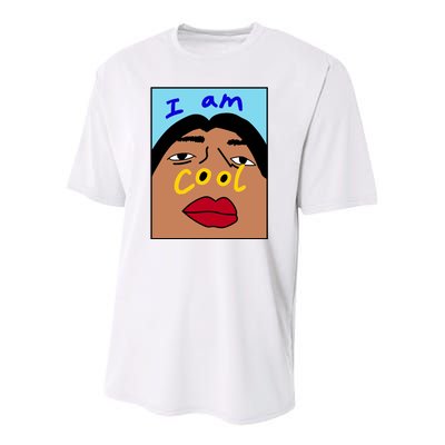 I Am Cool Nostrils Meme Youth Performance Sprint T-Shirt