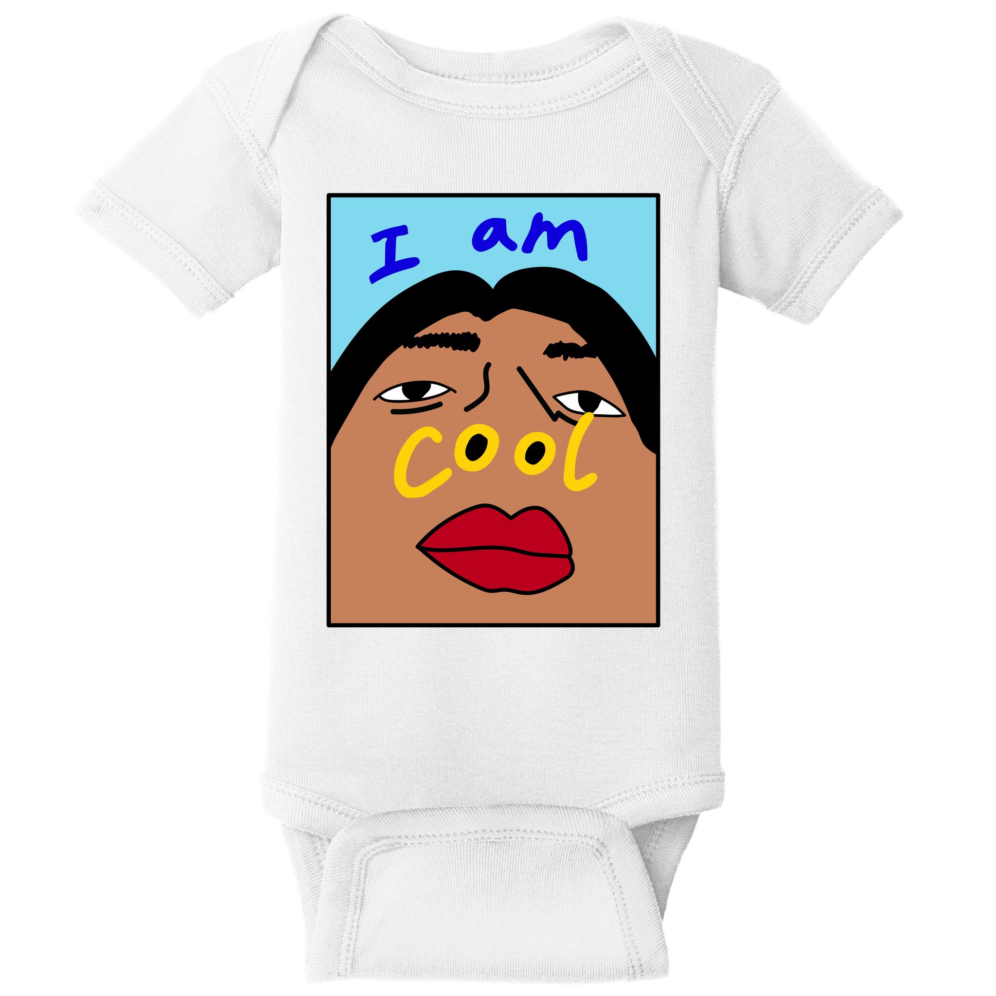 I Am Cool Nostrils Meme Baby Bodysuit