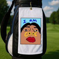 I Am Cool Nostrils Meme Golf Towel