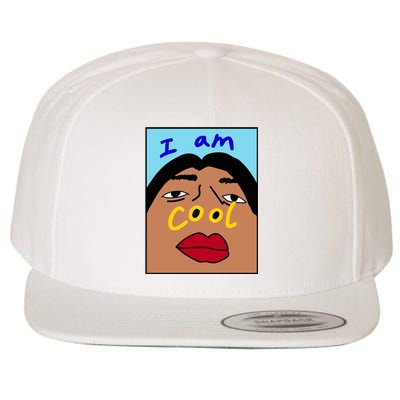 I Am Cool Nostrils Meme Wool Snapback Cap