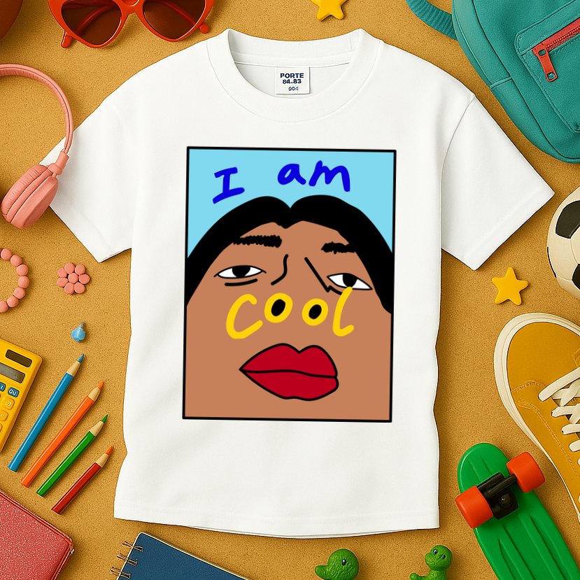 I Am Cool Nostrils Meme Kids T-Shirt