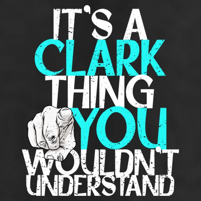 ItS A Clark Thing You WouldnT Understand Cute Gift 7 Panel Mesh Trucker Snapback Hat