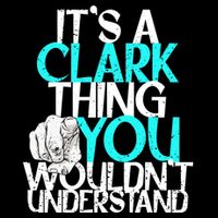 ItS A Clark Thing You WouldnT Understand Cute Gift Cooling Performance Crew T-Shirt