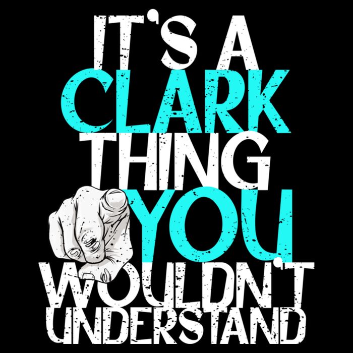 ItS A Clark Thing You WouldnT Understand Cute Gift Cooling Performance Crew T-Shirt