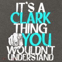 ItS A Clark Thing You WouldnT Understand Cute Gift Cotton Canvas Backpack