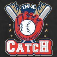 I'm A Catch Baseball Sport Cool Comfort Performance Bucket Hat