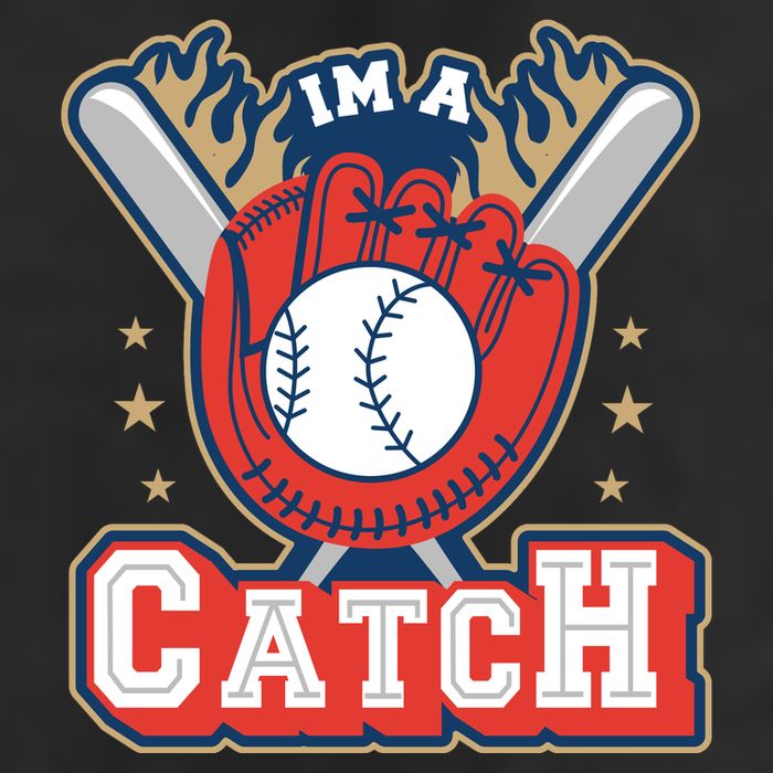 I'm A Catch Baseball Sport Cool Comfort Performance Bucket Hat