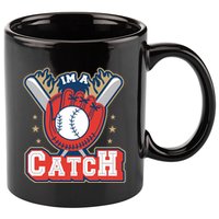 I'm A Catch Baseball Sport 11oz C Handle Ceramic Mug